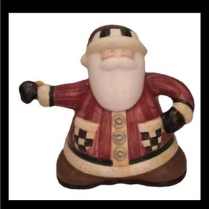 Festive Santa Claus Holiday Figurine